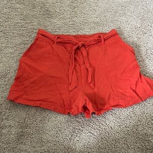 High waisted shorts